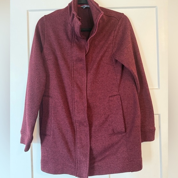 Lands’ End sweater fleece coat sz s - Picture 1 of 5